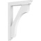 Ekena Millwork Standard Legacy Architectural Grade PVC Bracket With Traditional Ends, 3"W x 24"D x 32"H BKTP03X24X32LEC01 - alternate 1